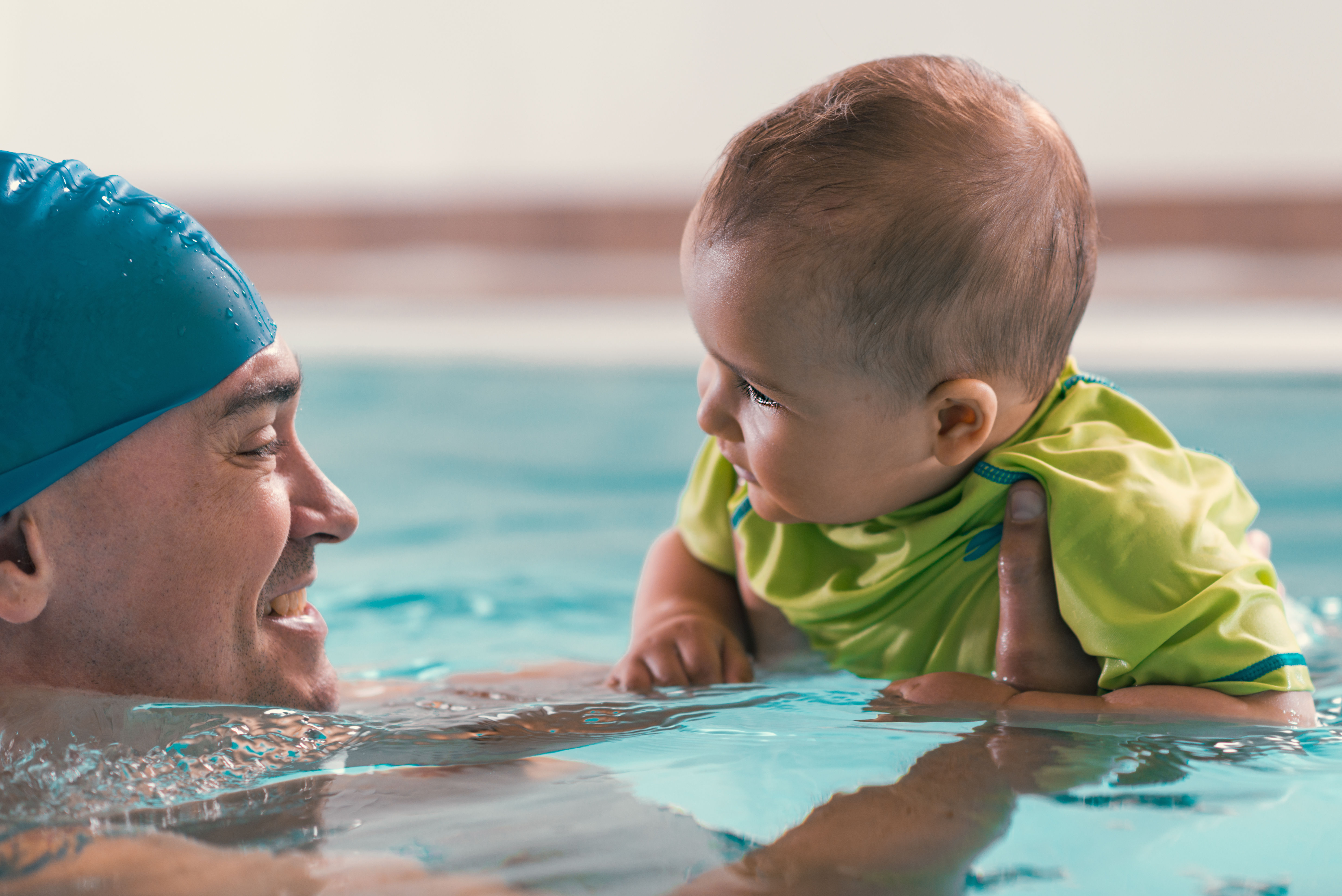 Babyschwimmen im Spital Nidwalden